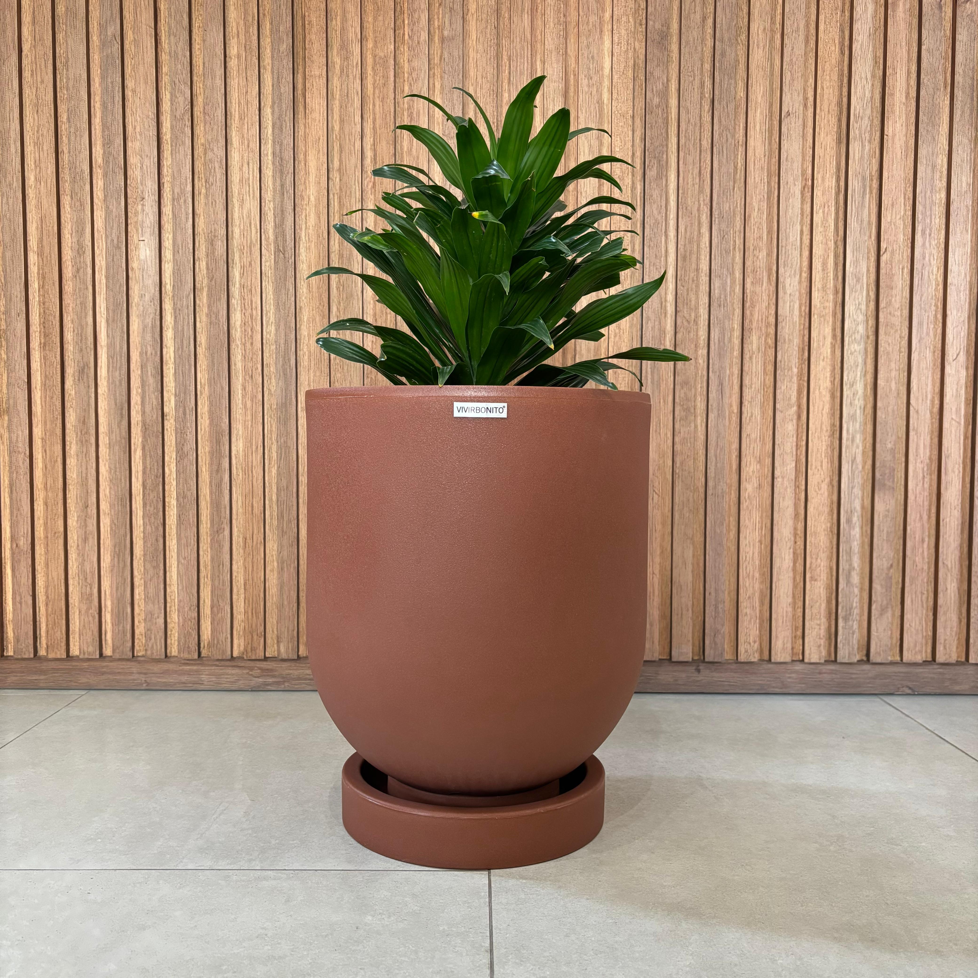 Maceta Cylindro - Cobre