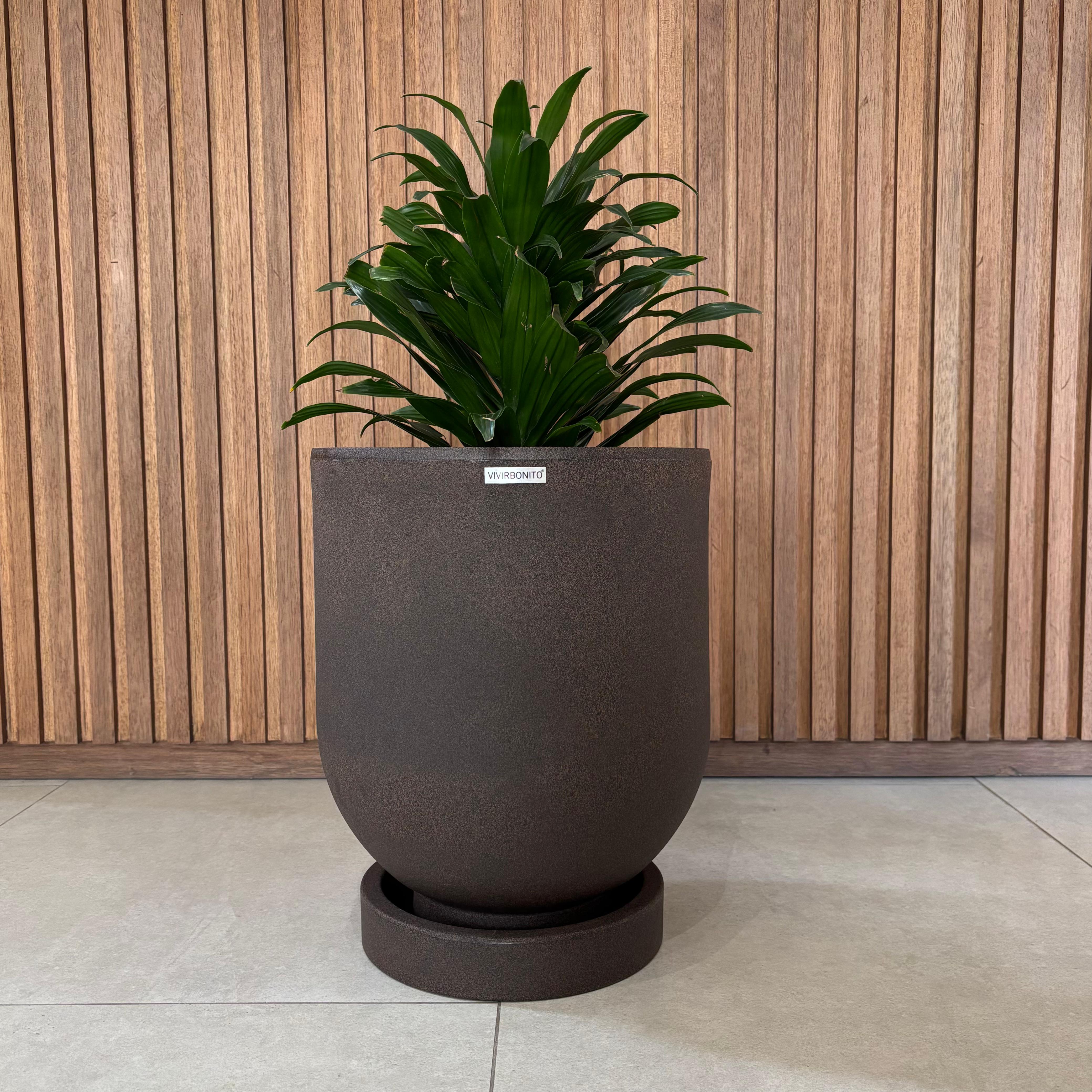 Maceta Cylindro - Cacao