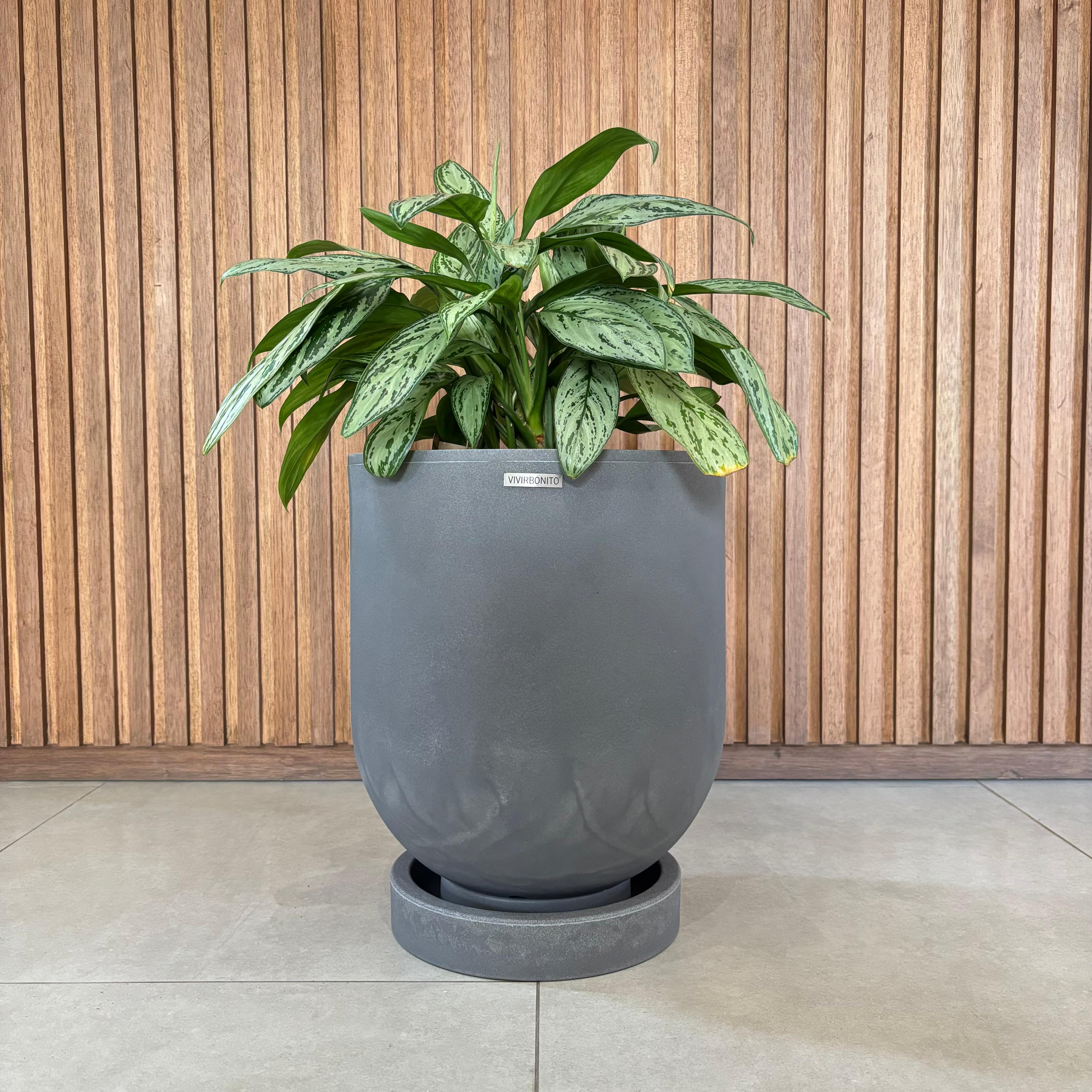 Maceta Cylindro - Piedra